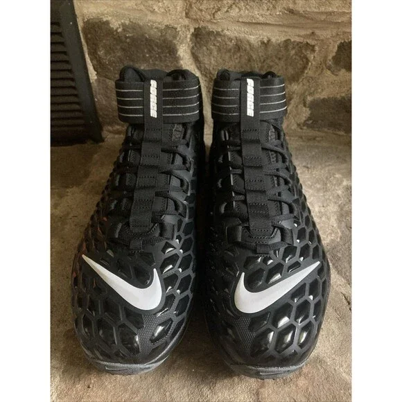 Nike Force Savage Pro 2 Shark Football Cleats Black Men Size 16 BV5448-001 New